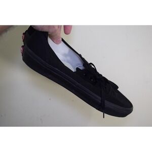 Vans Off The Wall 0755003 Black Lace-Up Low Top Sneakers Shoes MENS 13 NWOT